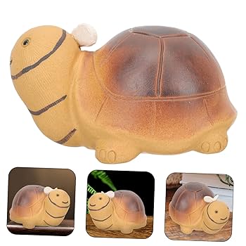 亀　置物 Amazon.co.jp: heizi 亀 カメ 置物 2個セット 庭 陶器 ガーデン